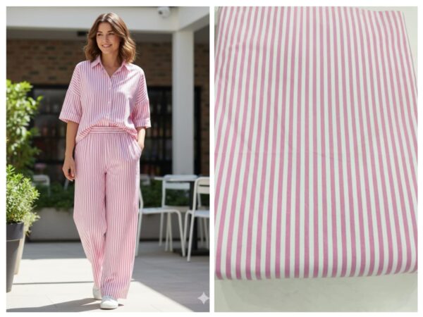 Classic Stripe Collection - Soft Pink