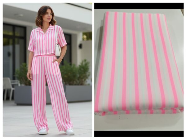 Classic Stripe Collection - Hot Pink