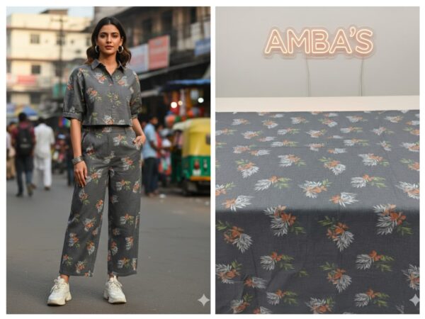 Denim & Cotton Fabric – 60” Width | ₹300 per Meter