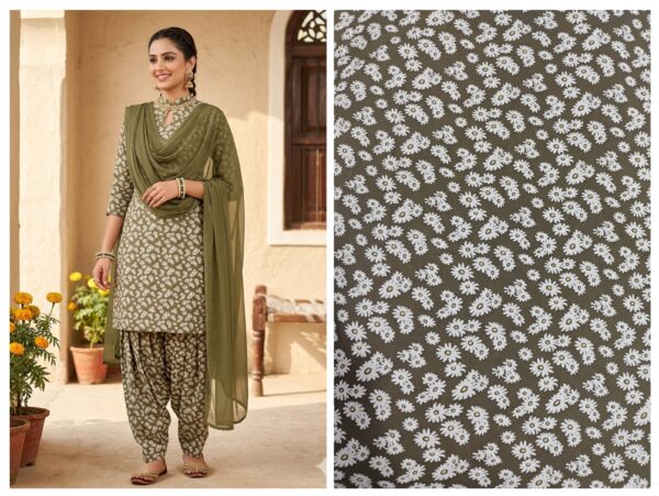 Export rayon cotton for suit/co-ord set(fabric only)