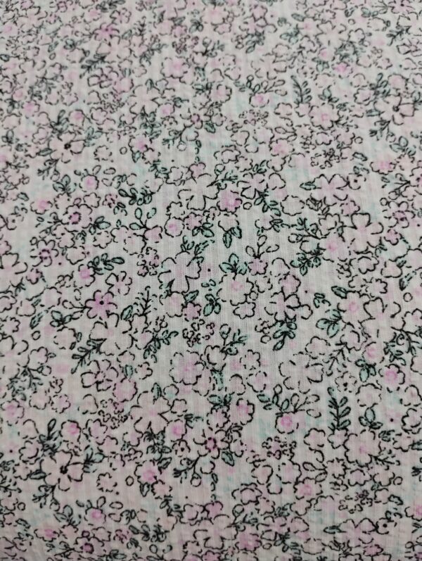 Export self crushed cotton fabric for kurta,co-ord set,night suit,full suit,frock suit etc.(44'' width fabric)(190/meter)