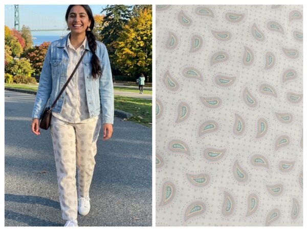 Export glace cotton print fabric (190/meter)(60'' width approx)  kurta/shirt - 2 meter,  Co-ord set / night suit - 3 meter,  All over suit - 4 meter,  Frock suit - 5 meter.